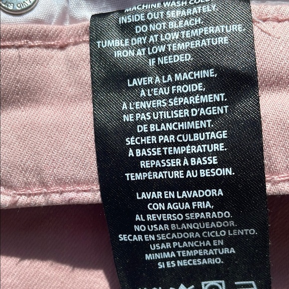 Buffalo David Bitton Chic Light Pink Skinny Jeans - Picture 5 of 8